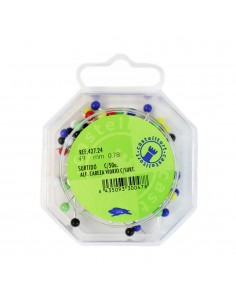 ALFILERES CABEZA DE VIDRIO...