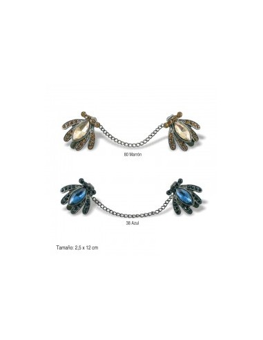 MANITAS EFECTO INSECTO TONO DORADO