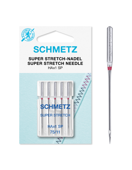 AGUJA PARA SÚPER ELÁSTICOS, Nº75 , 5 UNID. SCHMETZ