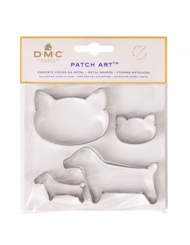 U2071-U2071-DMC_PatchArt formine gatto-cane fronte
