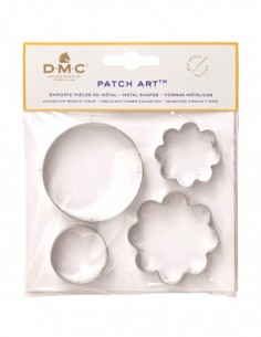 U2073-U2073-DMC_PatchArt formine fiore-tondo fronte