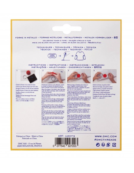 U2073-U2073-DMC_PatchArt formine fiore-tondo retro