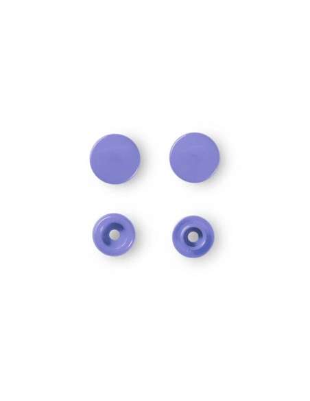 BROCHE SNAP MALVA PRYM 12.4 mm, blister 30 u