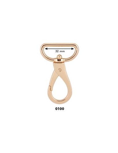 MOSQUETÓN GRANDE DOS TAMAÑOS