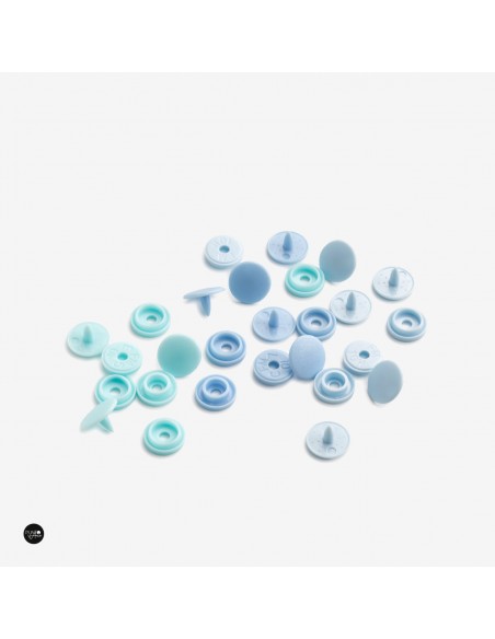 BROCHE SNAP SURTIDOS PRYM 9mm, blister 30 u Surtido Azules