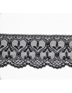 PUNTILLA NEGRA 7CM NYLON...