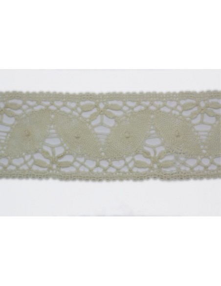 ENTREDÓS BOLILLO INGLÉS BEIGE 5CM