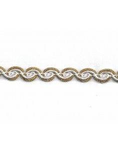 GALÓN BLANCO METALIZADO...