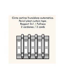 CINTA FRUNCIDORA 65MM 2