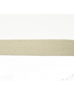 CINTA ESPIGA NATURAL 30MM
