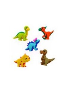 KIT 5 BOTONES DINOSAURIOS...