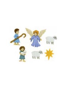 KIT 6 BOTONES ANUNCIACIÓN