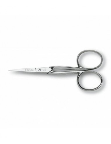 TIJERA BORDAR CURVA 3½" 3 CLAVELES