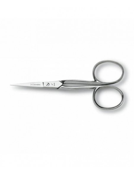 TIJERA BORDAR CURVA 3½" 3 CLAVELES