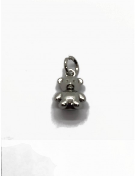 TIRADOR CREMALLERA METAL PLATEADA OSITO