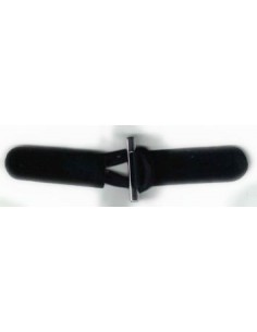 CHAMACO PIEL ANTELINA NEGRO