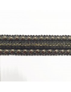 GALÓN CUERO CON TACHAS