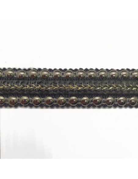 GALÓN CUERO CON TACHAS