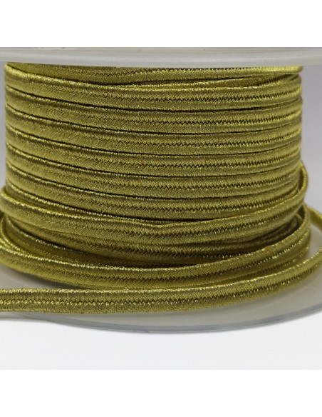 SOUTACHE METALIZADO DORADO 4MM