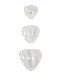 BOTON TRIANGULAR BLANCO