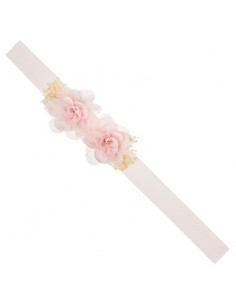 CINTA ROSA PASTEL DE PELO...