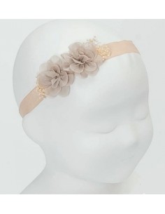 CINTA BEIG DE PELO PARA...