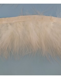 GALÓN FLECO DE MARABU COLOR...