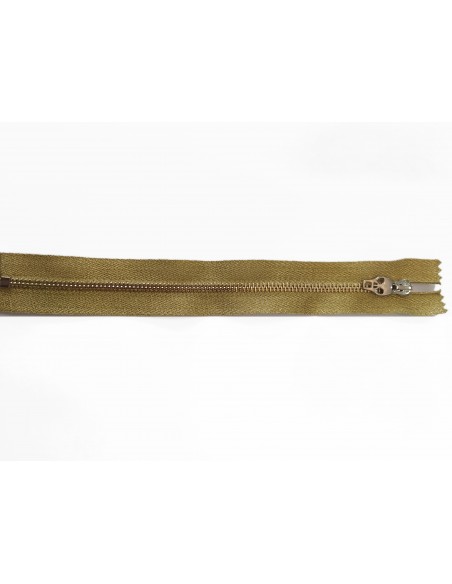 CREMALLERA METALIZADA DORADA 20CM S/SEP