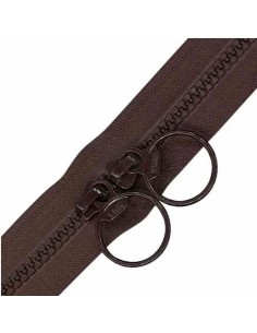 CREMALLERA MARRÓN SIN...