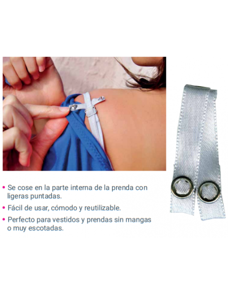 BRETEL SUJETA TIRANTES BEIGE