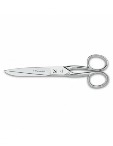 TIJERA COSTURA ZURDOS 3 CLAVELES