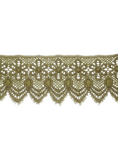 PUNTILLA GUIPUR METALIZADA...