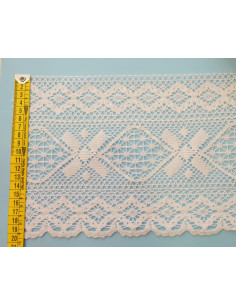 PUNTILLA BLANCA ANCHO 20CM