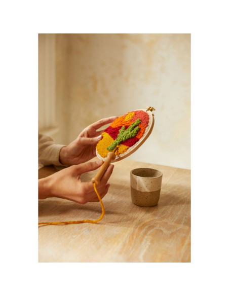 KIT DE PUNCH NEEDLE - DESIERTO - DMC