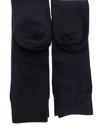 PACK 2 PARES CALCETINES ALTOS LISOS ALGODÓN 35-40