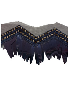 GALÓN TUL BORDADO FLECO DE...