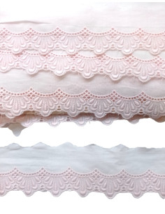 TIRA BORDADA BLANCA...