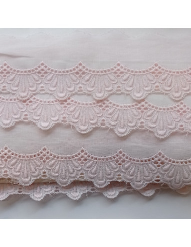 TIRA BORDADA BLANCA TERMINACIÓN...