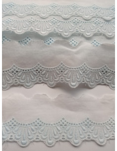 TIRA BORDADA BLANCA...