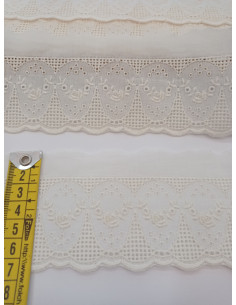 TIRA BORDADA FLRES BEIGE... 2