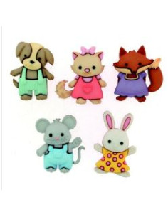 PACK DE 5 BOTONES DE PIE...