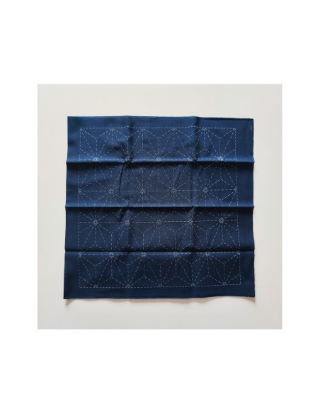 TELA SASHIKO EN FORMA DE ESTRELLA