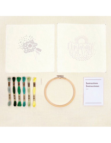 KIT BORDADO BALADA EN EL BOSQUE DUO