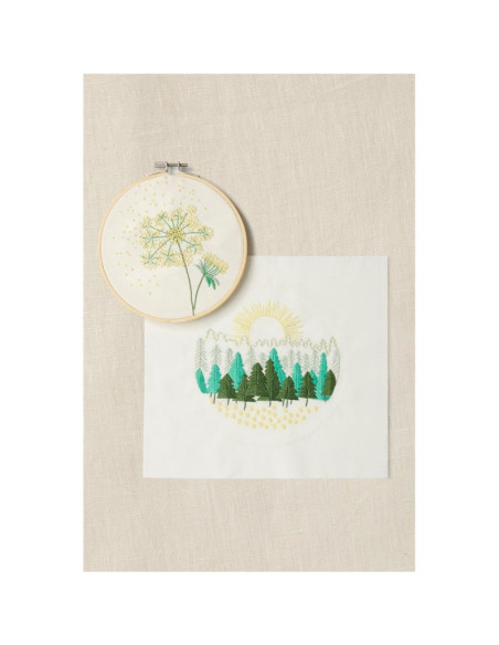 KIT BORDADO BALADA EN EL BOSQUE DUO