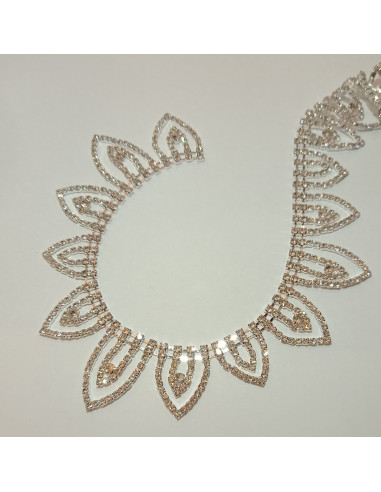 TIRA DE STRASS, FORMA DE PICOS,...