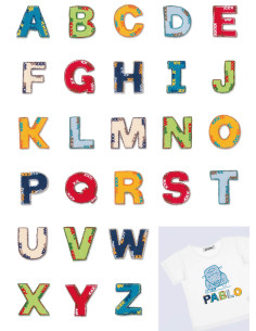 LETRA TERMOAHDESIVA EFECTO...