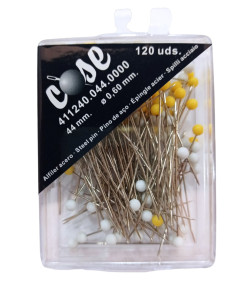 CAJA 120 ALFILERES CABEZA...