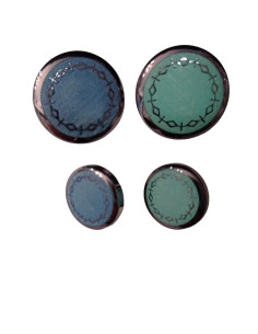 BOTON DE NYLON METALIZADO...