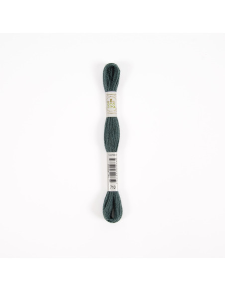 Hilo de lana eco vita orgánica teñida con tintes naturales
