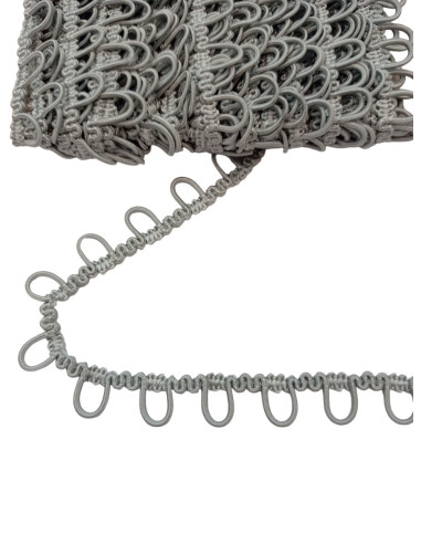 PASAMANERIA CON BOTONERA DE GOMA FINA